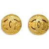 CHANEL Pre-Owned - Orecchini a clip CC 1994 - Donna - placcatura in oro - Taglia unica