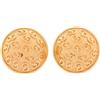 Christian Dior Pre-Owned - Orecchini con logo CD - Donna - placcatura in oro/metallo - Taglia unica