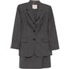 Burberry Pre-Owned - Tailleur con gonna 1990-2000 - Donna - lana - Taglia unica - Grigio
