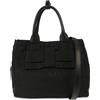 Prada Pre-Owned - Borsa a mano con fiocco anni 2010 - Donna - nylon - Taglia unica - Nero