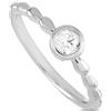 LB Exclusive - Anello in oro bianco 14 carati con diamanti - Donna - oro bianco 14kt/diamanti - Taglia unica - Argento