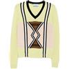 Prada Pre-Owned - Maglione con scollo a V - Donna - cashmere - 38 - Toni neutri
