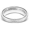 Damiani - x Brad Pitt Anello D. Side in oro bianco 18 carati e platino con diamanti Pre-owned - unisex - oro bianco 18kt/platino - Taglia unica -