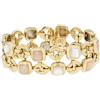 Van Cleef & Arpels Vintage - Bracciale Babylone in oro giallo 18 carati Pre-owned - Donna - madreperla/oro giallo 18kt/corallo - 18.5