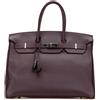Hermès Pre-Owned - Borsa a mano Birkin Retourne 35 in pelle Togo 2012 - Donna - pelle di vitello - Taglia unica - Viola