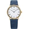 Patek Philippe Pre-Owned - Calatrava 35mm - Uomo - pelle/oro giallo 18kt/vetro zaffiro - Taglia unica - Bianco
