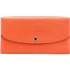 Louis Vuitton Pre-Owned - Portafoglio Emilie in pelle Épi 2014 - Donna - pelle - Taglia unica - Arancione