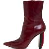 VETEMENTS - Stivali a punta 100mm Pre-owned - Donna - pelle/pelle/pelle - 40 - Rosso
