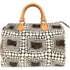Louis Vuitton Pre-Owned - x Yayoi Kusama Borsa a mano Town Speedy 30 2012 - unisex - PVC/pelle - Taglia unica - Marrone