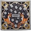 Burberry Pre-Owned - Foulard in seta con stampa cervo - Donna - seta - Taglia unica - Nero