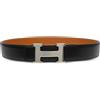 Hermès Pre-Owned - Cintura Constance 2008 - Donna - pelle di vitello - Taglia unica - Nero