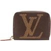 Louis Vuitton Pre-Owned - Portamonete Giant Zippy con monogramma 2019 - Donna - tela - Taglia unica - Marrone