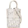 Christian Dior Pre-Owned - Borsa tote Book mini verticale in tela con motivo Oblique 2023 - Donna - tela - Taglia unica - Grigio