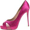 Valentino Garavani Pre-Owned - Pumps con cristalli 130mm - Donna - rete (mesh)/raso/pelle/pelle/gomma - 40 - Rosa