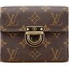 Louis Vuitton Pre-Owned - Portafoglio Koala piccolo con monogramma 2007 - Donna - tela - Taglia unica - Marrone