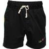 Palm Angels - Shorts con dettaglio a righe - Uomo - cotone - M - Nero