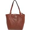 Ferragamo Pre-Owned - Borsa tote in pelle traforata - Donna - pelle - Taglia unica - Marrone