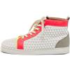 Christian Louboutin Pre-Owned - Sneakers con borchie - Uomo - pelle/pelle/gomma - 43.5 - Bianco