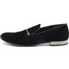 Louis Vuitton Pre-Owned - Mocassini in velluto - Uomo - pelle/pelle/tessuto - 45 - Nero
