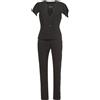 Emporio Armani Pre-Owned - Completo sartoriale con maniche con volant - Donna - cotone - M - Nero