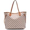 Louis Vuitton Pre-Owned - Borsa tote Neverfull MM in tela Damier Azur 2000-2010 - unisex - tela/pelle - Taglia unica - Bianco
