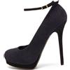 Fendi Pre-Owned - Pumps in pelle 140mm - Donna - pelle/Glitter/pelle - 40 - Blu