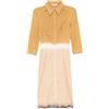 Prada Pre-Owned - Chemisier - Donna - nylon/puro cotone - 40 - Marrone