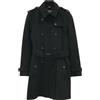 Burberry Pre-Owned - Cappotto doppiopetto anni 2000 - Donna - lana/cashmere/acetato/viscosa - 8 - Nero