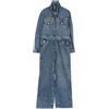 Prada Pre-Owned - Tuta intera denim 2010 - Donna - cotone - 36 - Blu