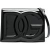 Dolce & Gabbana Pre-Owned - Borsa a tracolla con logo goffrato - Donna - pelle verniciata - Taglia unica - Nero