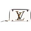 Louis Vuitton Pre-Owned - Portafoglio Giant Jungle con monogramma e zip 2019 - Donna - pelle di vitello/tela - Taglia unica - Bianco