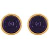 CHANEL Pre-Owned - Orecchini a clip CC 1993 - Donna - ottone placcato in oro - Taglia unica