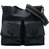 Gucci Pre-Owned - Borsa a spalla grande in pelle con dettaglio in bambù e due tasche 2000-2015 - unisex - pelle di vitello - Taglia unica - Nero