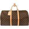 Louis Vuitton Pre-Owned - Borsa tote Keepall 50 con monogramma 2002 - unisex - PVC/pelle - Taglia unica - Marrone