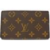 Louis Vuitton Pre-Owned - Portafoglio Tresor con zip e monogramma 2008 - unisex - PVC/pelle - Taglia unica - Marrone