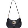 Gucci Pre-Owned - Borsa a spalla con fibbia logo 1970-1990 - Donna - pelle - Taglia unica - Nero