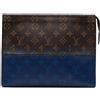 Louis Vuitton Pre-Owned - Clutch Pacific Split Pochette Voyage MM con monogramma 2017 - Donna - tela - Taglia unica - Marrone