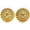 CHANEL Pre-Owned - Orecchini tondi a clip CD con placcatura oro XX secolo - Donna - placcatura in oro - Taglia unica