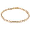 LB Exclusive - Collana tennis in oro giallo 14 carati con diamanti - Donna - diamante di laboratorio/oro giallo 14kt - Taglia unica