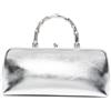 Jil Sander Pre-Owned - Borsa tote Goji Bamboo piccola - Donna - pelle di agnello/bamboo/pelle di vitello - Taglia unica - Argento