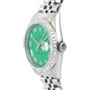 Rolex - Datejust 36mm Pre-owned - unisex - diamanti/acciaio inossidabile - Taglia unica - Verde
