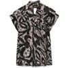 Vivienne Westwood Pre-Owned - Blusa a fiori anni 2014 - Donna - cotone - 40 - Nero