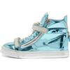 Giuseppe Zanotti Vintage - Sneakers alte Coby - Uomo - pelle di vitello/pelle metallizzata/gomma - 40 - Blu