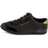 Louis Vuitton Pre-Owned - Sneakers in pelle con lacci - Donna - nylon/pelle verniciata/pelle di vitello/pelle di vitello/gomma - 36.5 - Nero