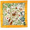 Hermès Pre-Owned - Foulard Au Coeur des Bois in seta XX secolo - Donna - seta - Taglia unica - Giallo