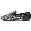 Giuseppe Zanotti Vintage - Mocassini con decorazione Marvin - Uomo - pelle/pelle/pelle scamosciata/gomma - 40 - Nero
