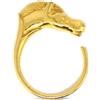 Hermès Pre-Owned - Anello Cheval 1990-2000 - Donna - placcatura in oro - Taglia unica