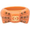 CHANEL Pre-Owned - Anello 2002 - Donna - acrilico/pietre sintetiche - Taglia unica - Rosa