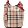 Burberry Pre-Owned - Borsa a secchiello in tela cerata con motivo Haymarket Check 2000-2017 - Donna - tessuto/pelle di vitello - Taglia unica -