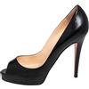 Christian Louboutin Pre-Owned - Pumps New Very Prive 120mm - Donna - pelle/pelle/pelle - 38.5 - Nero